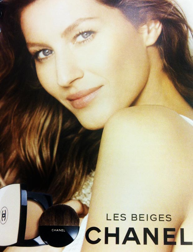 Gisele Bundchen Chanel Beauty ad campaign