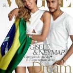Gisele Bundchen Neymar Vogue Brazil June 2014 cover