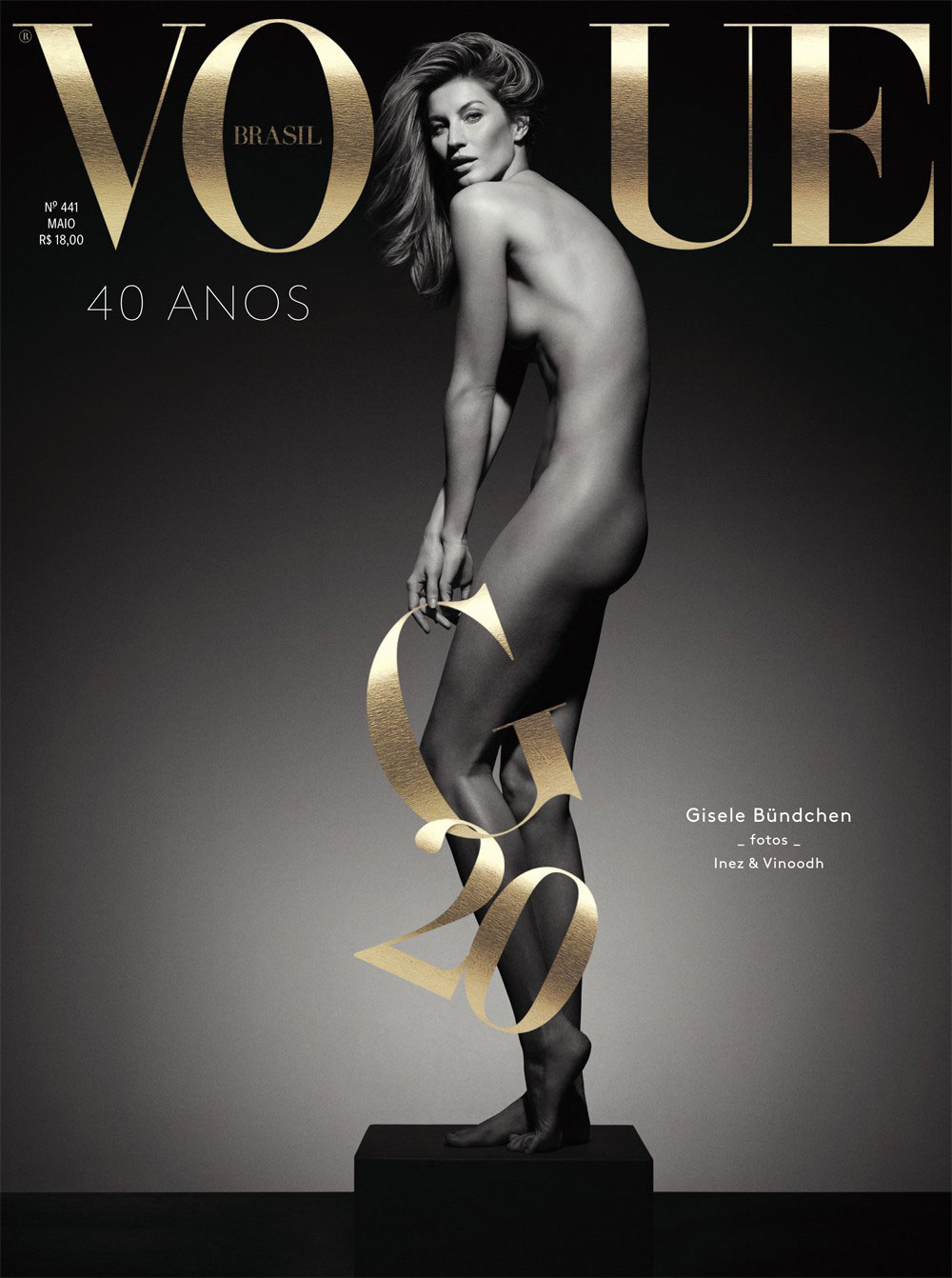 Gisele Bundchen Vogue Brasil cover May 2015