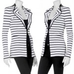 Givenchy Striped black white blazer