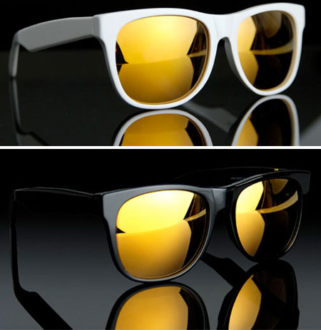 The Golden Eye – 24K Gold Lenses Wayfarers
