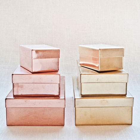 Store Like An Olympian: Tin Boxes Beautify Your Storage Options