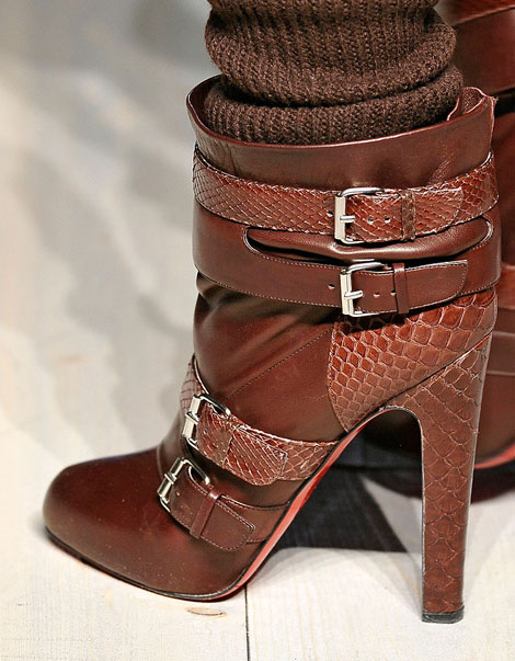 Fall Boots You Need: Victoria Beckham Christian Louboutin Buckled Booties