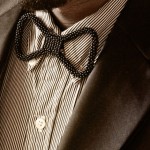 gorgeous beaded bow ties by Innocent Creationz