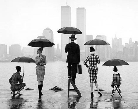 great photography of the Twin Towers Rodney Smith 1995