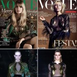 Gucci fall 2013 dresses Vogue December 2013 covers Spain Portugal