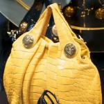 Gucci Hysteria Yellow Crocodile Bag