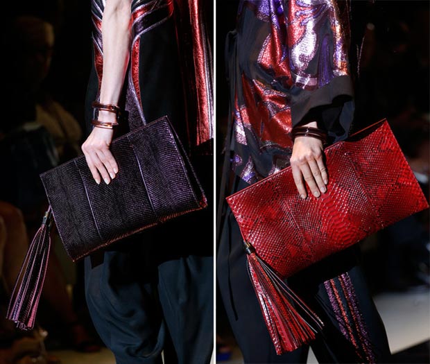 Gucci oversized clutched Spring Summer 2014