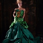 Gwen Stefani green dress
