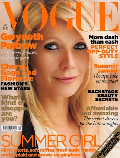 Gwyneth Paltrow Vogue UK May 2010 cover