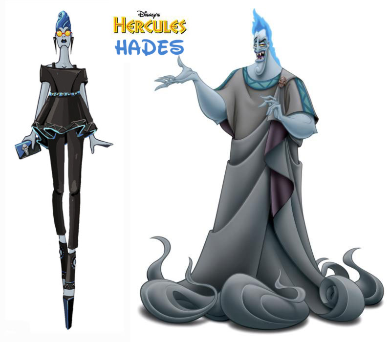 Hades Disney Villains Hercules fashion update
