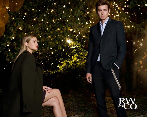 Hayden Christensen RW and Co collection ad campaign