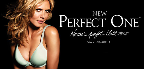 Heidi Klum Victoria s Secret The Perfect One ad