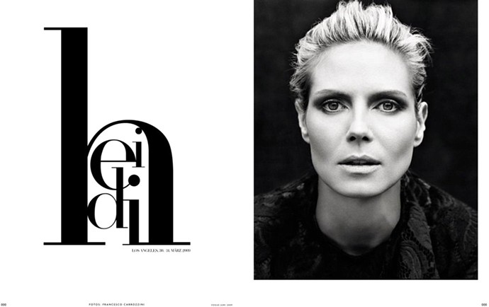 Heidi Klum Vogue Germany June 2009 5