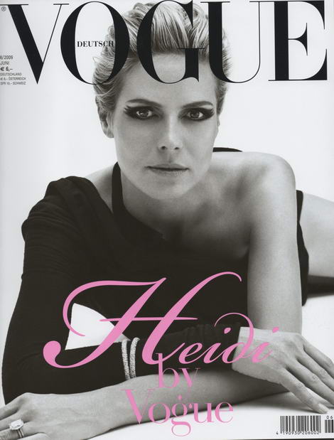 Heidi Klum Vogue Germany June 2009 cover