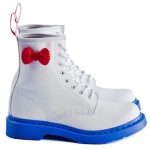 Hello Kitty Dr Martens Boots blue soles red bow