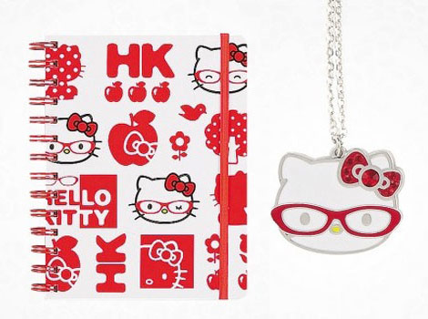 Hello Kitty Wears Glasses