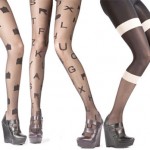Henry Holland Fall Winter 2009 printed tights collection large