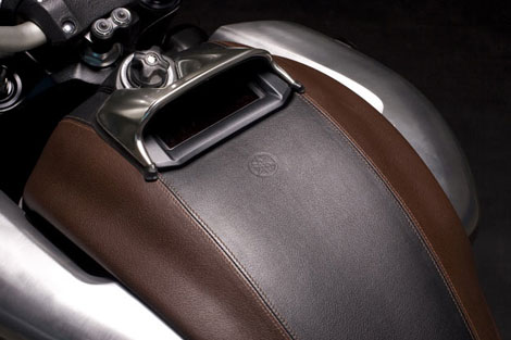 Hermes leather details Yamaha VMax