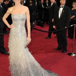 Hilary Swank sequined Gucci dress 2011 Oscars 2