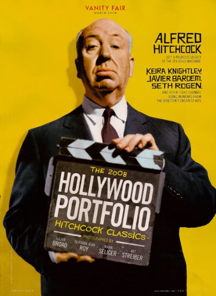 Alfred Hitchcock for Vanity Fair