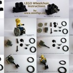 how to build Lego wheelchairs