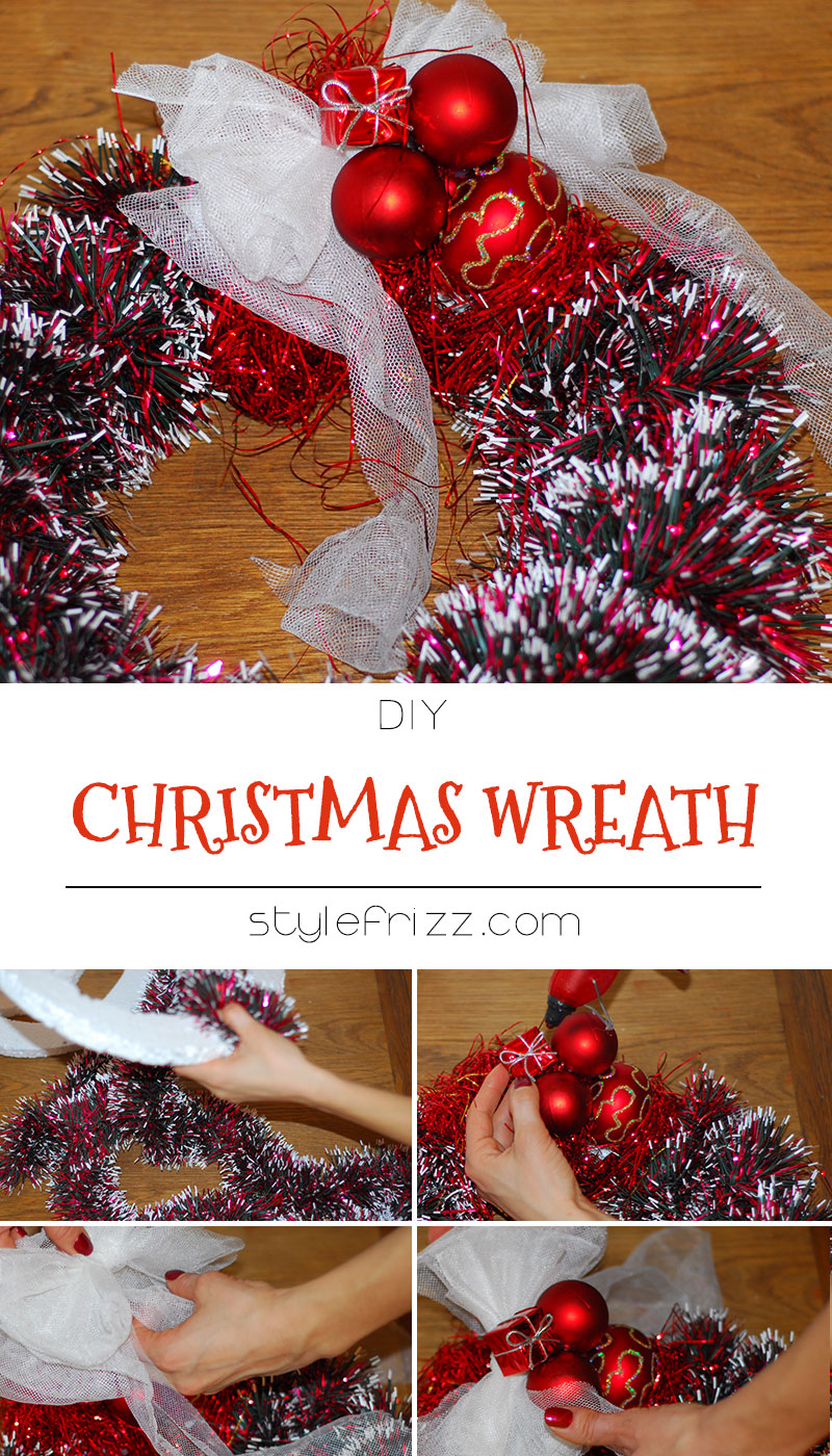 How to Christmas wreath easy Stylefrizz