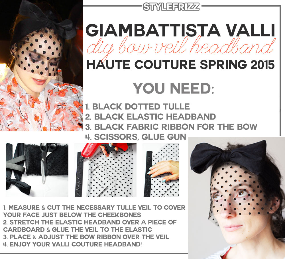 how to diy bow veil headband Valli Couture tutorial