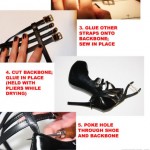 How to DIY Christian Louboutin Rodarte shoes 2