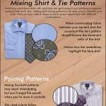 How to mix shirts and ties patterns