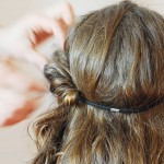 how to roll your hair with headband
