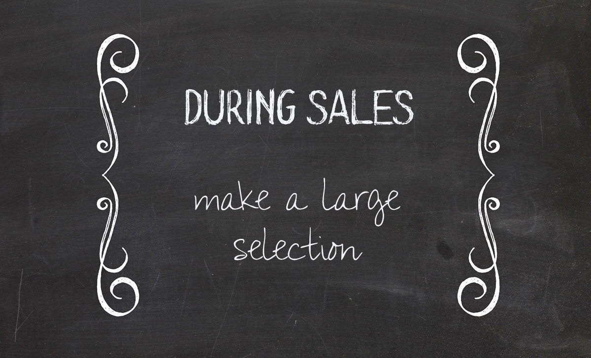 how to shop sales the smart way second select