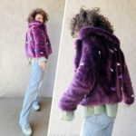 DIY Easy Party Sequined Fur Jacket