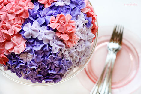Flowers For Your Table! Hydrangea Cake