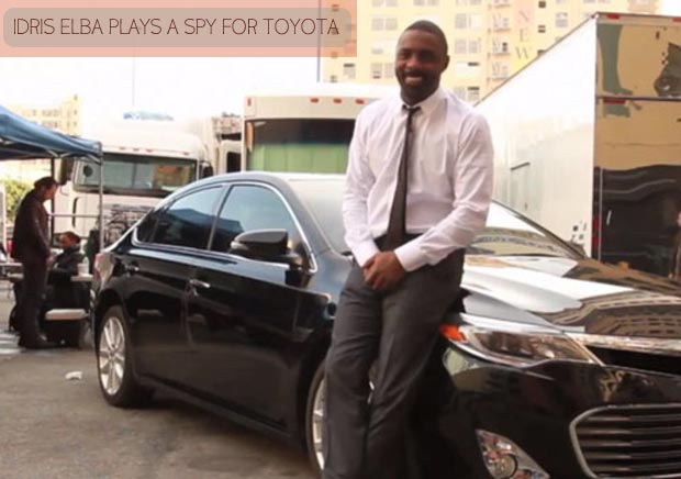 Idris Elba Bond like movies for Toyota