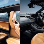 inside Victoria Beckham designed Range Rover Evoque