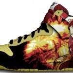 Ironman hand painted sneakers