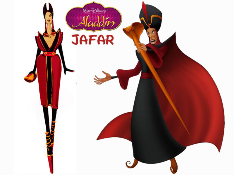 Jafar fashion update Disney Villains Aladdin