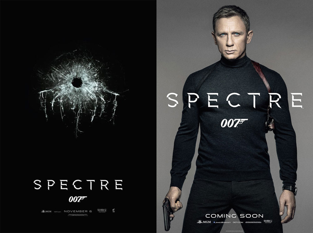James Bond Spectre Daniel Craig posters