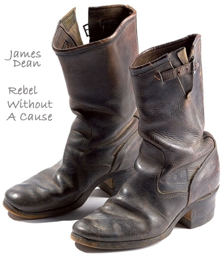 James Dean shoes Rebel Without a Cause