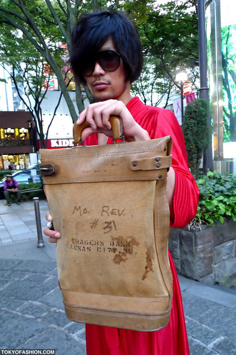 Japanese Men Style red