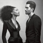 Jasmine Tookes and Boyfriend Tobias Sorensen in Vogue