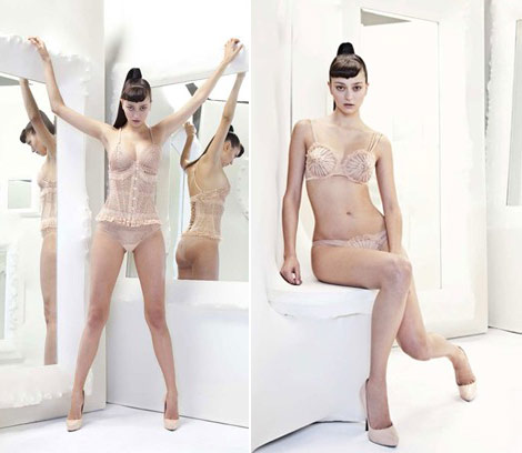 Jean Paul Gaultier La Perla lingerie collection