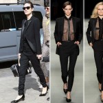 Jennifer Connelly wearing Saint Laurent suit