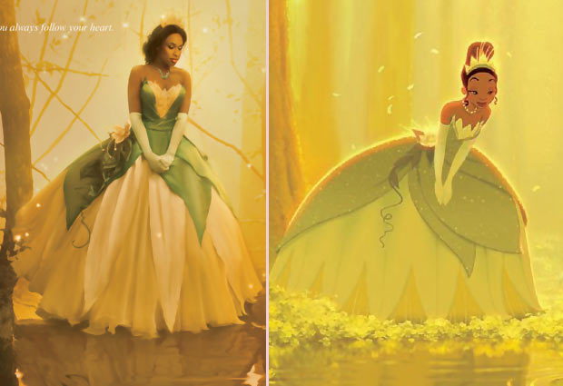 Jennifer Hudson Princess Tiana Disney Dream Portraits