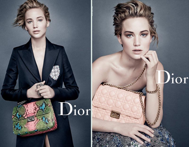Jennifer Lawrence Dior 2014 ad campaign