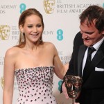 Jennifer Lawrence Dior Couture sequined dress 2013 BAFTA