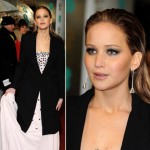 Jennifer Lawrence dress Jewelry 2013 BAFTA