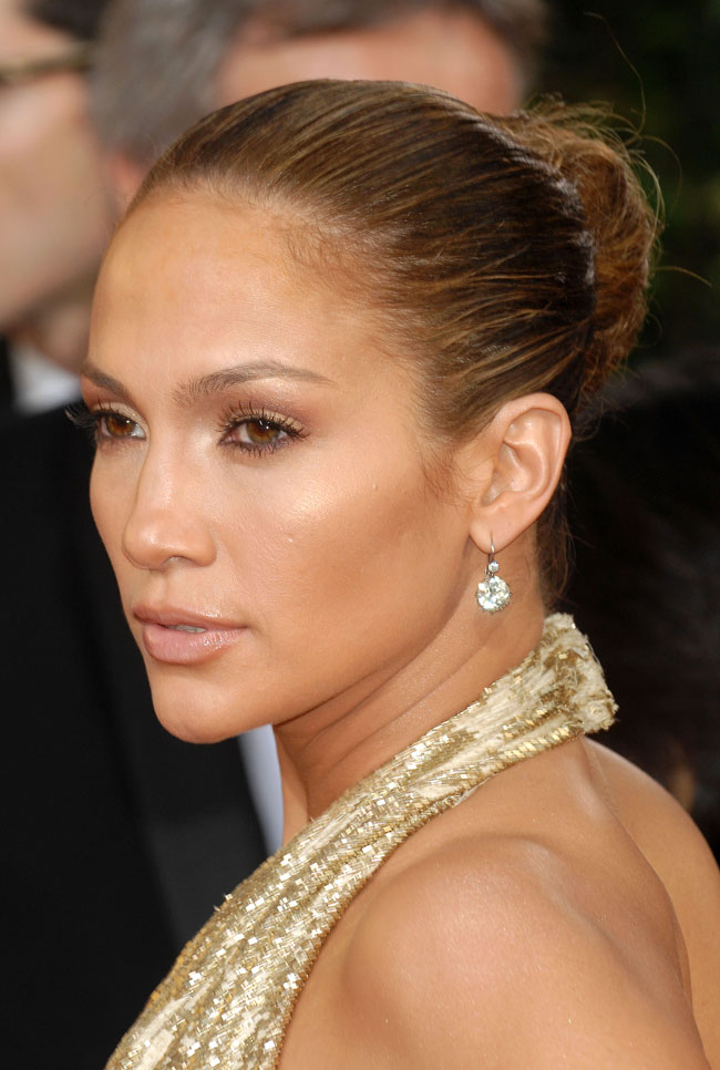 Jennifer Lopez Marchesa dress Golden Globe Awards 2009 1