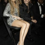 Jennifer Lopez silver dress 2011 Grammy Awards husband Marc Anthony 2